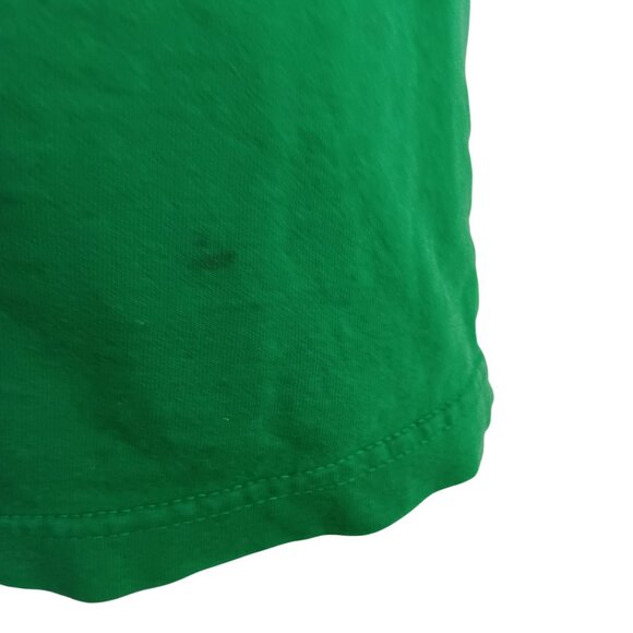 Vintage Men's T-shirt Small Y2K 00 Green Starter Baseball Pitcher Logo Graphic - Picture 3 of 11